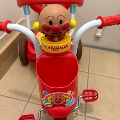 【美品】アンパンマンの三輪車
の画像