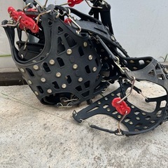 非金属タイヤチェーン ゴム製 静音タイプ 収納バッグ付き の画像