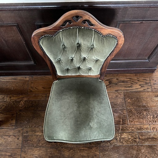 フランスアンティーク ベルベットチェア CH-859-BN3918 アンティーク調