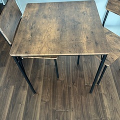 【問い合わせ多数の為受付一旦停止中】コンパクトなダイニングセット‼️の画像