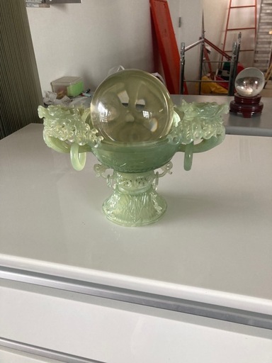 水晶　竜　美品