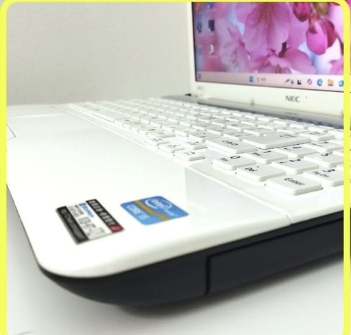 白新品SSD256GBwindows11ノートパソコンoffice 98 Office ノートPC