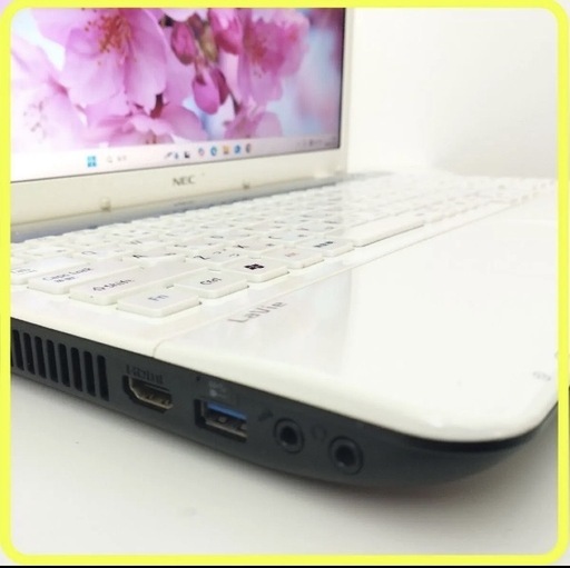 白新品SSD256GBwindows11ノートパソコンoffice 98 Office ノートPC