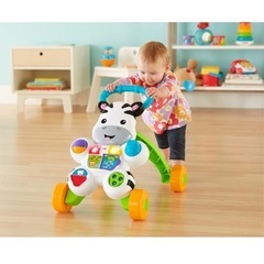 フィッシャープライス しまうま 手押し車の画像