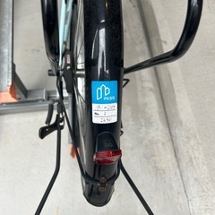 【決まり】丸石サイクル ママチャリ（水色）鍵・カゴ付き すぐ乗れます！の画像