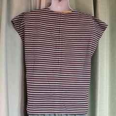 leilian ストライプ柄 半袖シャツ☆の画像