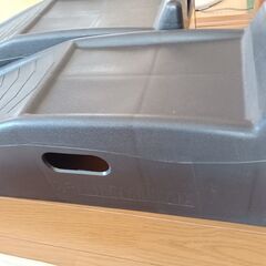 カースロープ ハイリフトプラスチックカーランプ アストロプロダクツ astro products サイズ全長99.5×幅27.5×高さ26㎝ 整備用スロープ ジャッキアシスト 2個セット カー用品 車 ほぼ未使用の画像