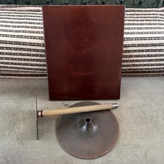 アンティーク 猫足 カフェテーブル&チェア2脚セットの画像