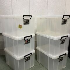 TENMA 天馬 ROX 530L 6個セット 衣装ケース 収納ケース 上蓋 日本製 幅39cm×奥行53cm×高さ32cm の画像