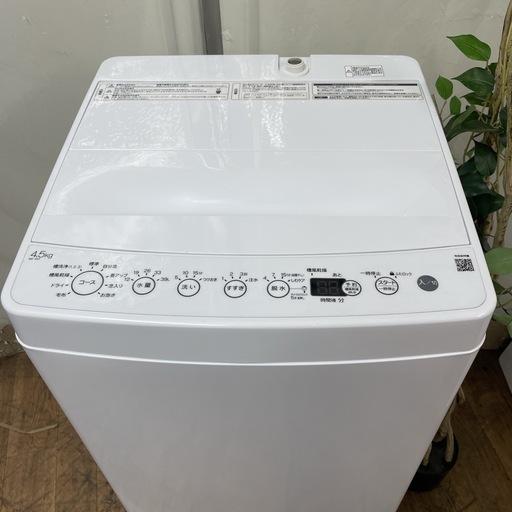 R086 ☀️ Haier 洗濯機 （洗濯4.5㎏) 2022年製 BW-45A ⭐ 動作確認済 