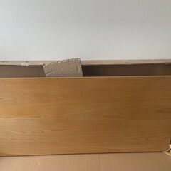 無印良品　折り畳みテーブル 幅１６０ｃｍ　オーク材