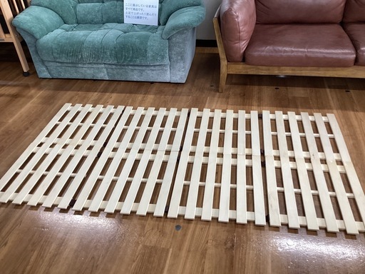 床置スノコベッド【町田市再生家具】0114 (ショップまちエコ ) 町田の
