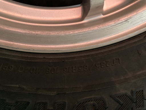 235/85r16  ジムニーアルミ　4本