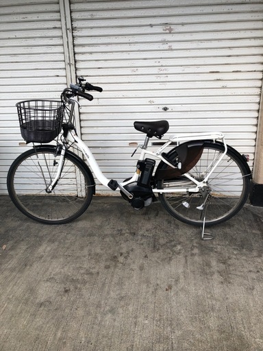 【京都発】京の楽チャリ　電動アシスト自転車　PAS with 白色