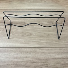 スリッパラック 黒 ブラック スリッパの画像