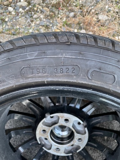 スズキキャリーに履いてた、ホイールタイヤセット