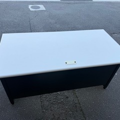 プラスのオフィスデスク　高さ70×幅140×70㎝　0114-01の画像