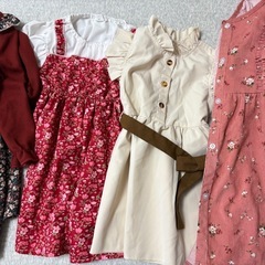女の子100センチ服まとめ売りの画像