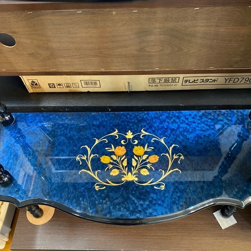 🇮🇹キズあり特価品🇮🇹DEMAIN コンソール ドマン イタリア 象嵌細工