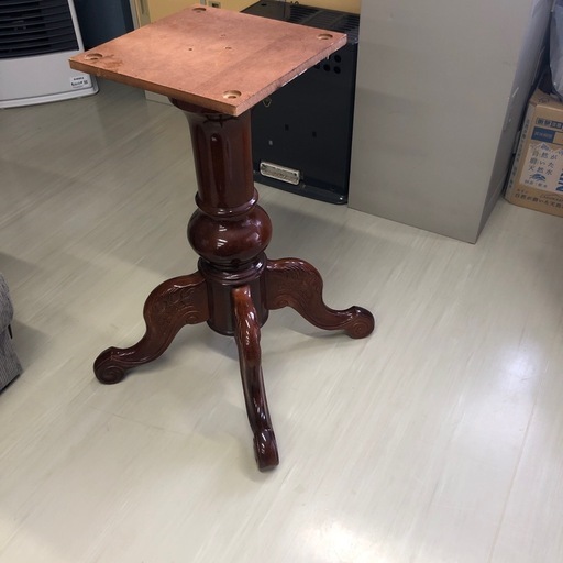 ⭐︎中古⭐︎美品　木製　円形　サイドテーブル　no.2696