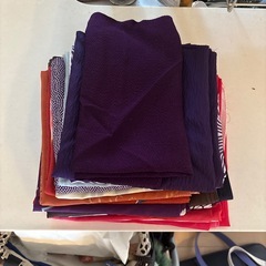 ふろしき21枚サイズばらばら（中古）の画像