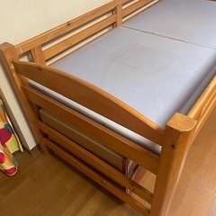 シングルベッド　収納ソファの画像