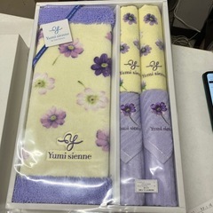 H2601-222 桂由美　タオルセット　未使用品の画像