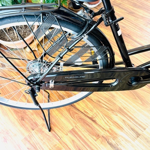 ママチャリ ① 【美品】 未使用に近い 自転車 サイズ26 黒 (and・end