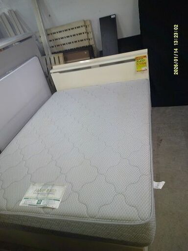 ID：G60719996　ダブルベッド 収納付
