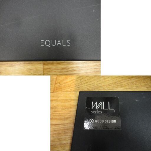 EQUALS 壁寄せテレビスタンド 32～60V型対応 イコールズ WALL V2 ロータイプ ウォールナット テレビ台 西岡店