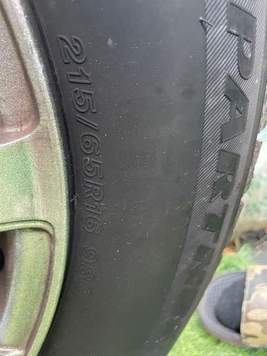 スタッドレスタイヤBRIDGESTONE  ICEPARTNER2 STUDLESS 215/65R16 980