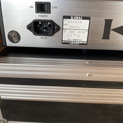 シンセサイザー　Ｋ5000W ハードケース付きの画像