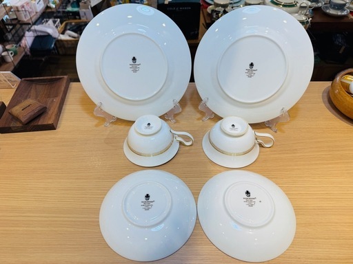 ウェッジウッド コロンビア ゴールド ピオニー トリオ ③ WEDGWOOD