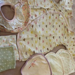 女の子ベビー肌着 50〜70サイズ　ベビー用品セット　9点セットの画像