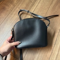 ケイトスペード　ショルダーバッグ　黒革の画像