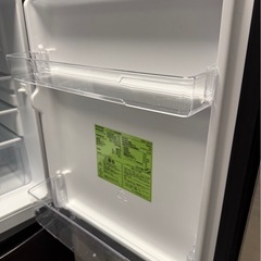 美品 アイリスオーヤマIRSD-14A-B冷蔵庫142L 2024年製ブラック (細かい