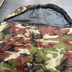 【キャンプ用品】【寝袋】【WhiteSeek】クリーニング済み【管理番号0114】野の画像