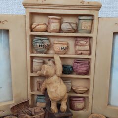 クラッシックプー  プーさん フォトフレーム 　レトロ の画像