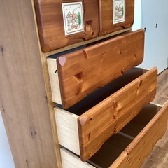 7段チェスト【町田市再生家具】252933の画像