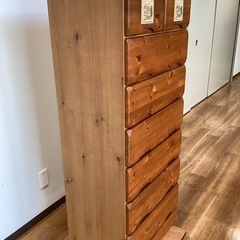 7段チェスト【町田市再生家具】252933の画像