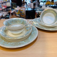 2A8020【ウエッジウッド】 コロンビア セージグリーン ピオ...