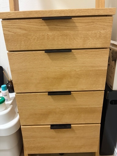 チェストラック 収納家具 ライトブラウン