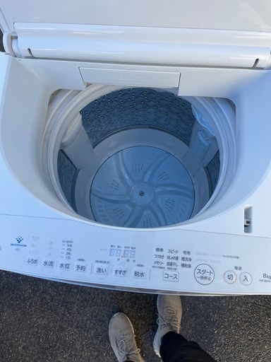 S-50 東芝電気洗濯機 8k