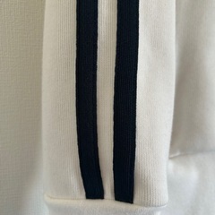 トラックジャケット OLD UNIQLO L スウェット ネイビーライン ホワイトの画像