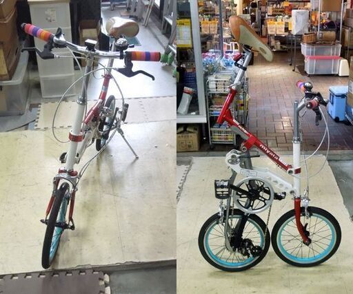 MIYATA Click Folding 16インチ 折りたたみ自転車 カスタム車 ミヤタ クリック フォールディング オブジェ 札幌