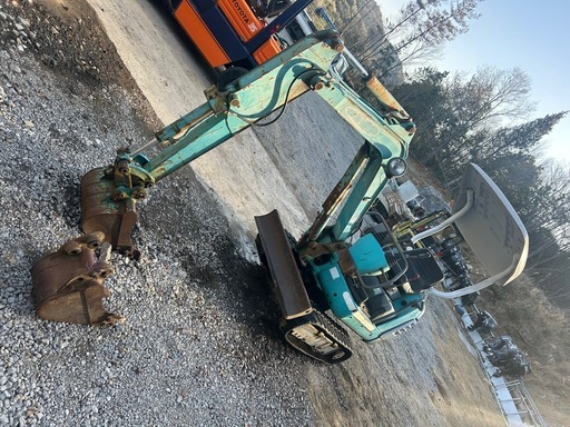 クボタミニユンボミニ油圧ショベルK-015 油圧ショベル ディーゼル