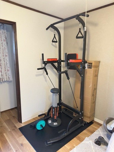 運動具セット(PULL UP•SQUAT MAGIC •ROLLER•MatRubber)