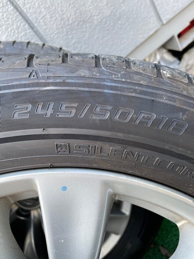 フーガ純正アルミタイヤセット　245/50/R18