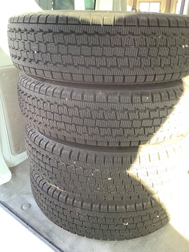 最終値下げ!! 145/80R12 スタッドレス ノーマル　エブリィ　スクラム 145/80r12 ブリジストンスタッドレスタイヤホイール付き4本エブリィ