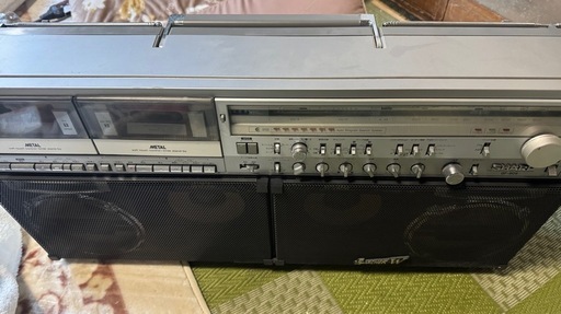 シャープSHARP GF-909 ラジカセ (ぶる) 相馬のオーディオ《ラジカセ